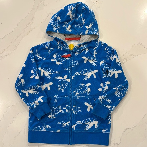 Mini Boden Other - Mini Boden Turtle Terry Hoodie